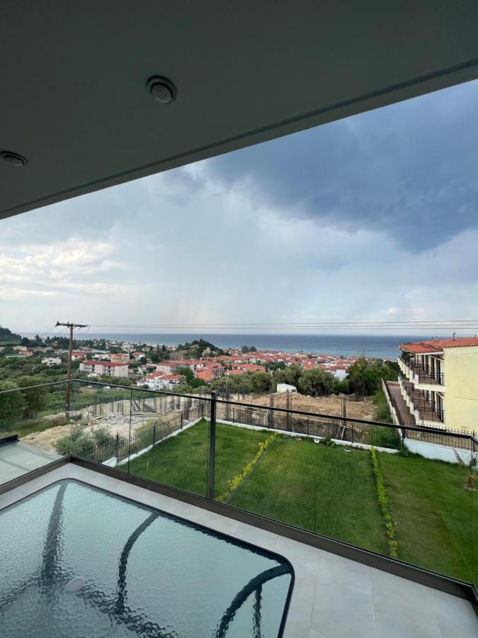 The Sea View Apartment Polychrono Exterior foto