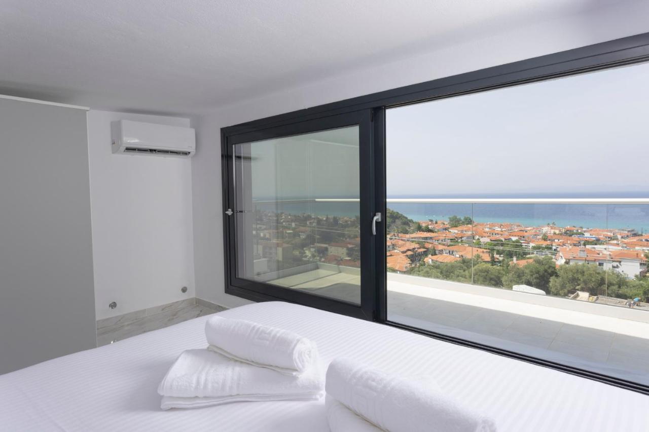 The Sea View Apartment Polychrono Exterior foto