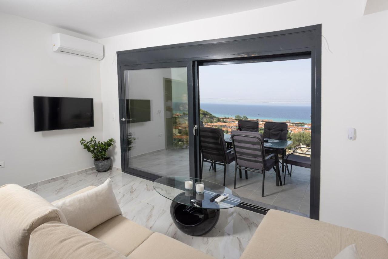 The Sea View Apartment Polychrono Exterior foto