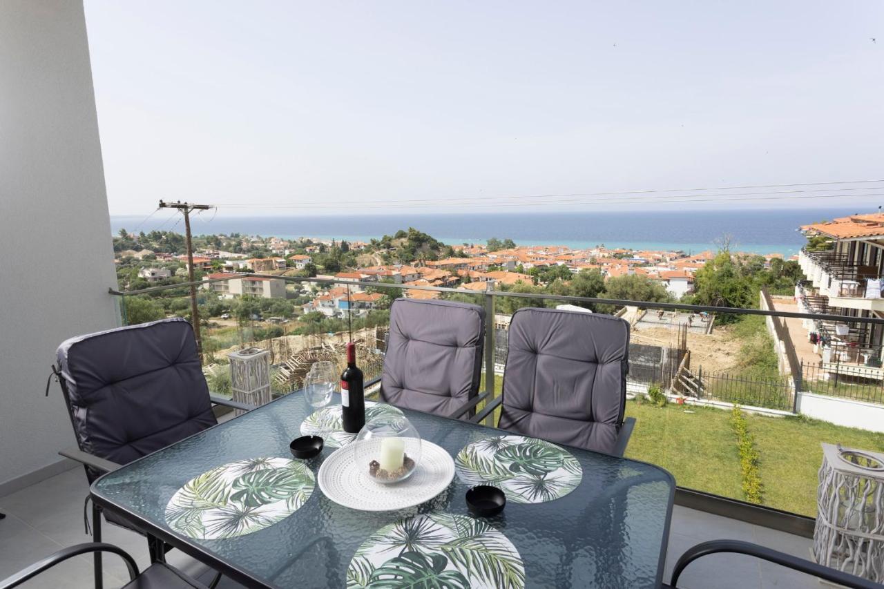 The Sea View Apartment Polychrono Exterior foto