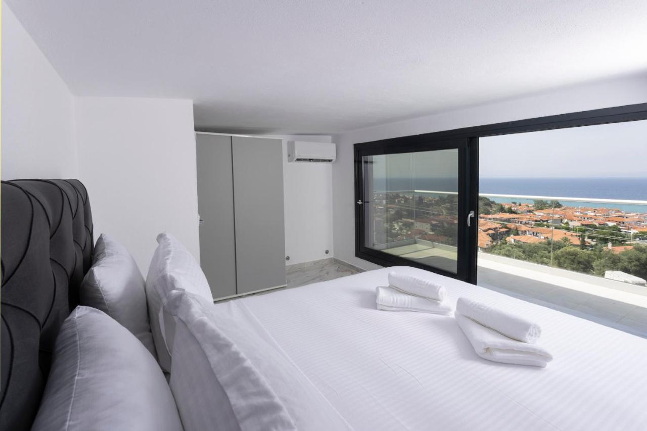 The Sea View Apartment Polychrono Exterior foto