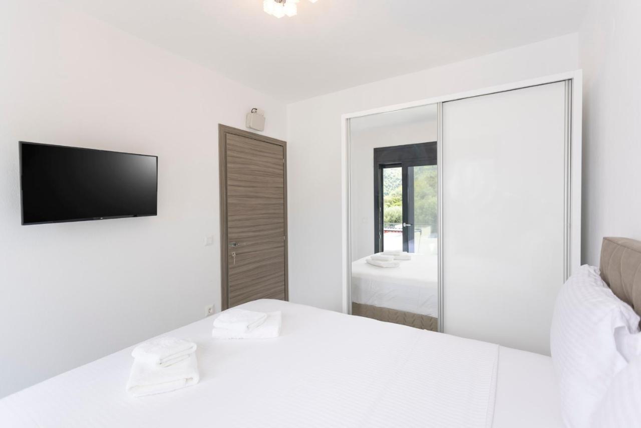 The Sea View Apartment Polychrono Exterior foto